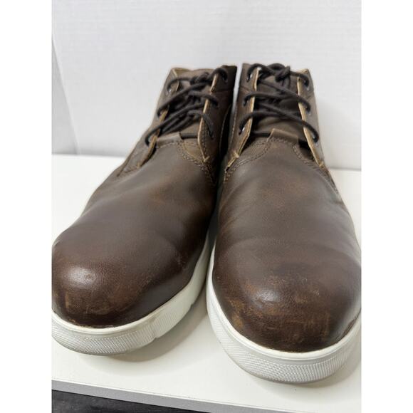 Red Wings Mens Cross LITE Chukka Leather Boots Safety Toe Work #6719 Brown 12 main image 8